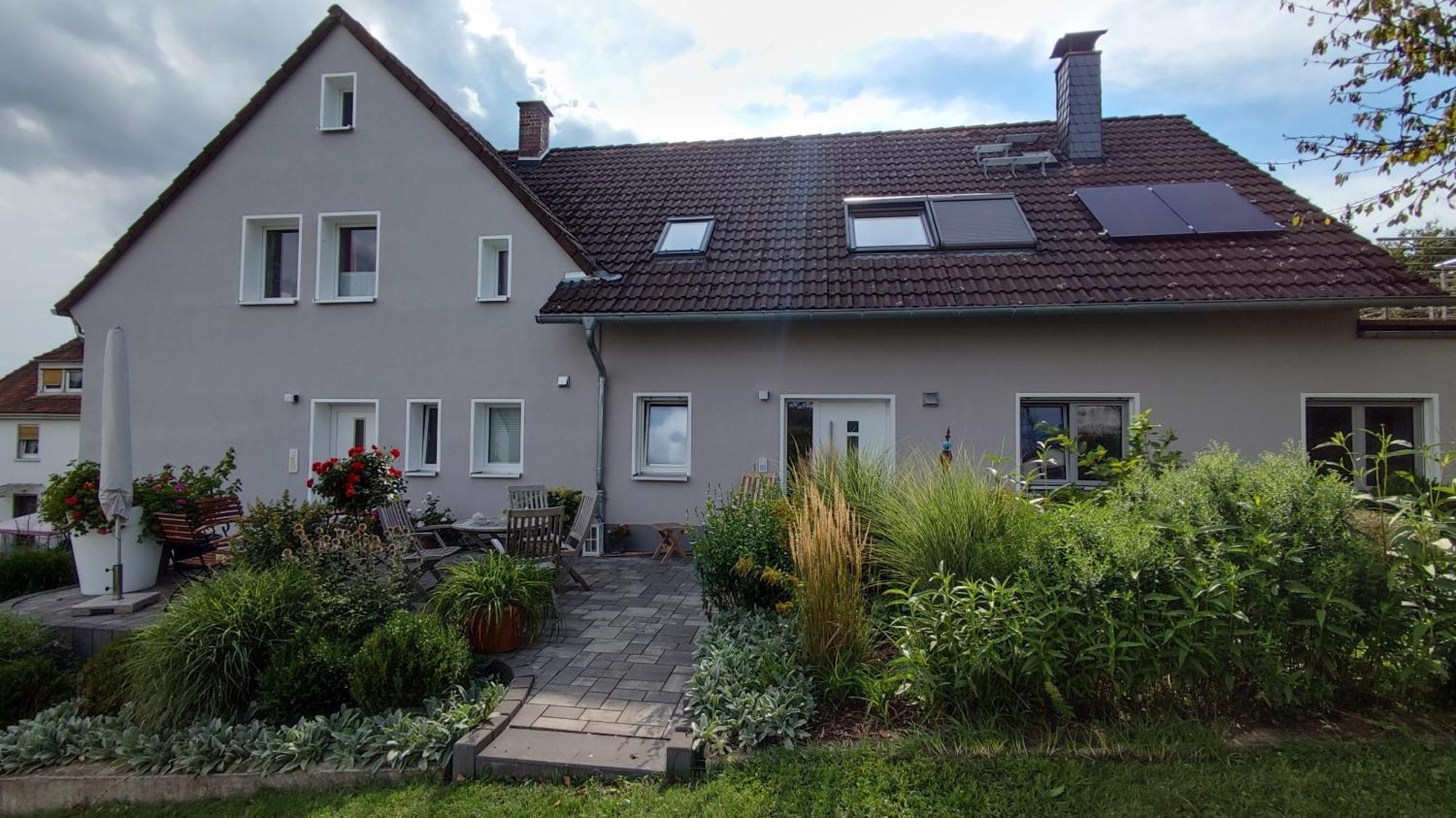 Ferienwohnung Naumann Schotten Ngoại thất bức ảnh